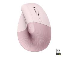 MOUSE LOGITECH LIFT VERTICAL WIRELESS ROSE (910-006472)3