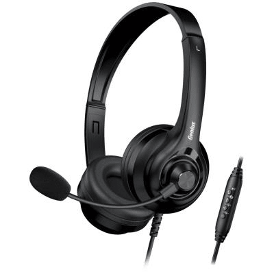 AURICULAR GENIUS HS-235U AI COPILOT 40MM USB-A BLACK (31710036400) (NT8)2