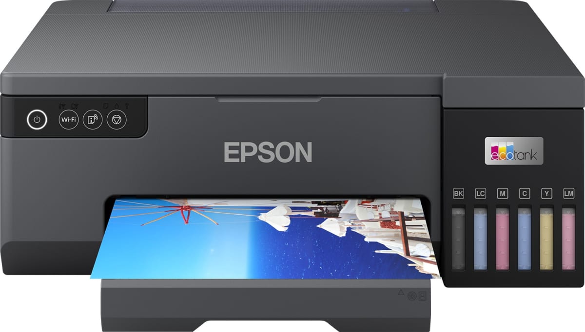 IMPRESORA FOTOGRAFICA EPSON ECOTANK L8050 USB, WIFI (C11CK37301) (NT3)1