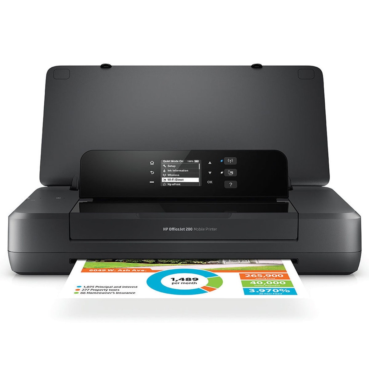 IMPRESORA HP OFFICEJET 200 PORTATIL BLUETOOTH- WIFI (CZ993A#AKY) (NT6) 0
