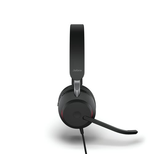 AURICULAR JABRA EVOLVE2 40 SE-ESTÉREO, USBC/A, MS TEAMS, NEGRO (24189-999-799) (NT3)3