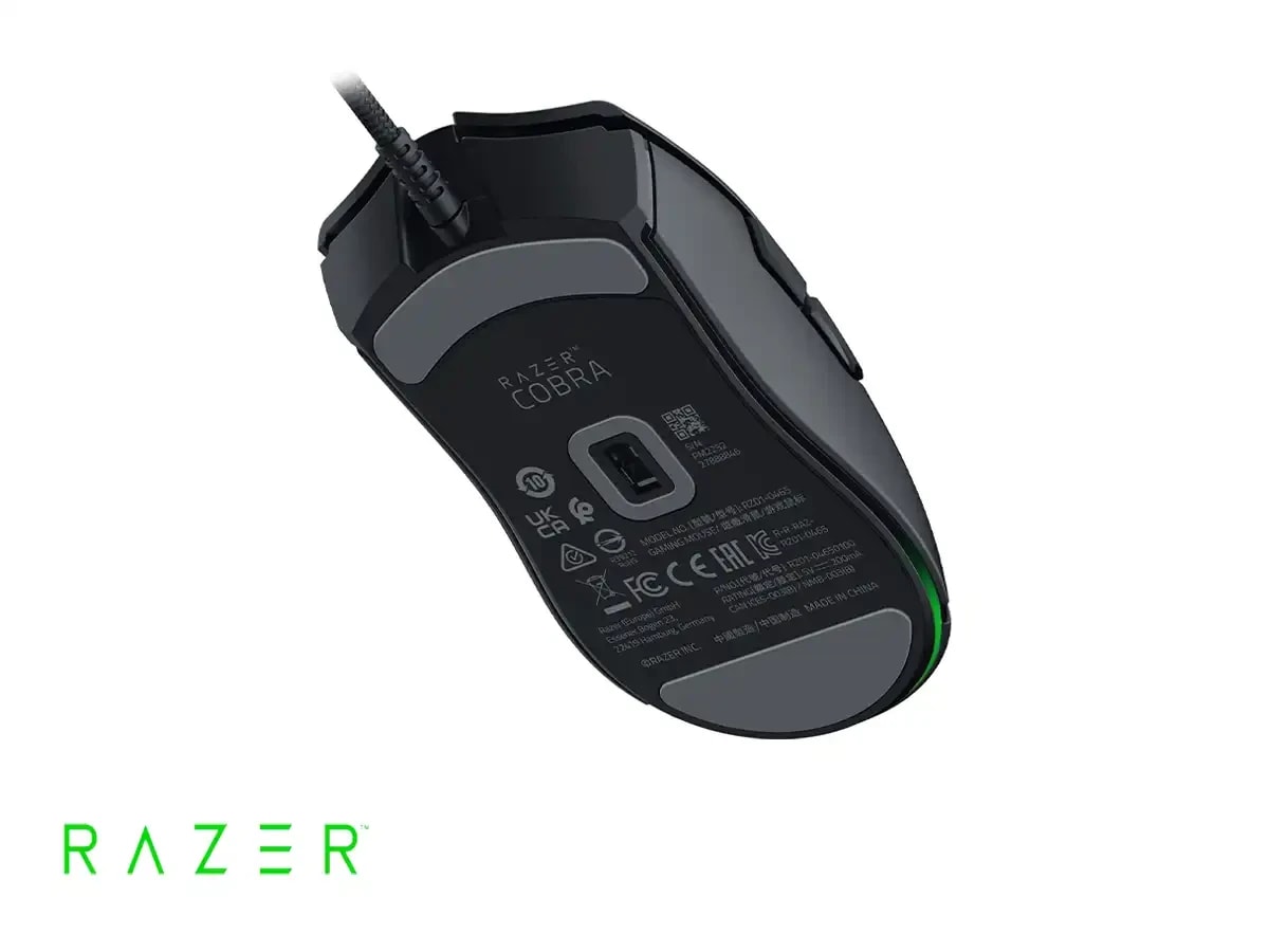 MOUSE RAZER COBRA 8500 DPI SWITCH OPTICO 90M CHROMA NEGRO (RZ01-04650100-R3U1) (NT8)4