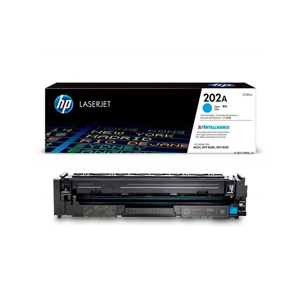 TONER HP (202A) LASERJET PRO M254 CYAN (CF501A) (NT18)3