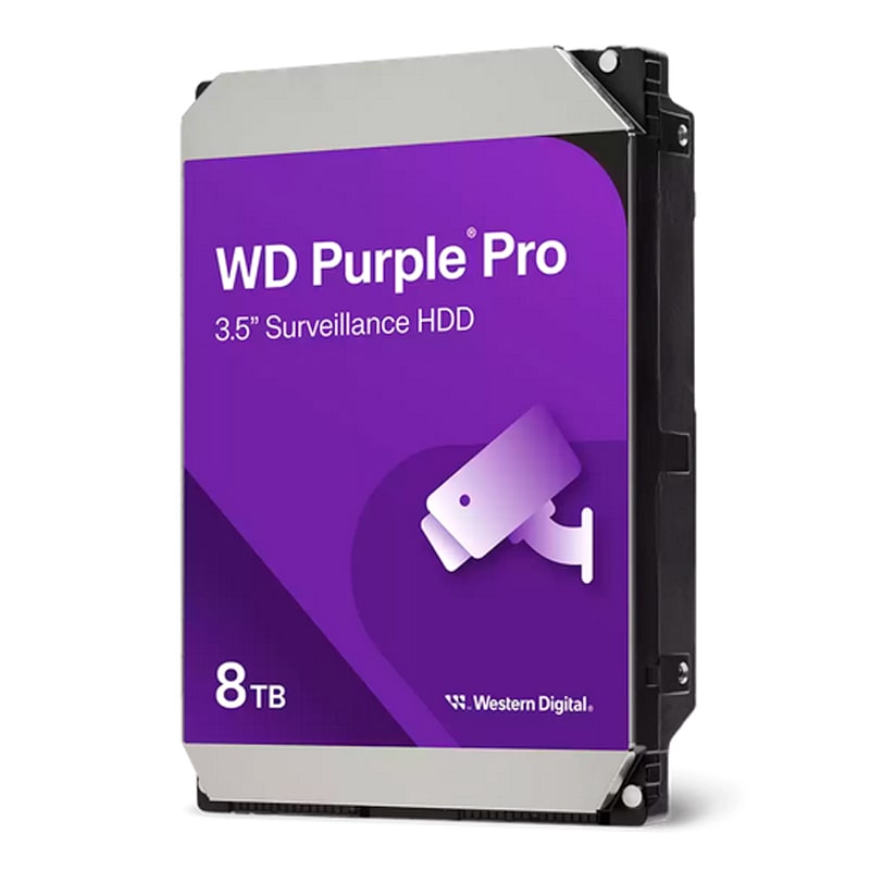 DISCO DURO WESTERN DIGITAL PURPLE PRO 8TB, SATA, 256MB CACHE, 7200RP 3.5