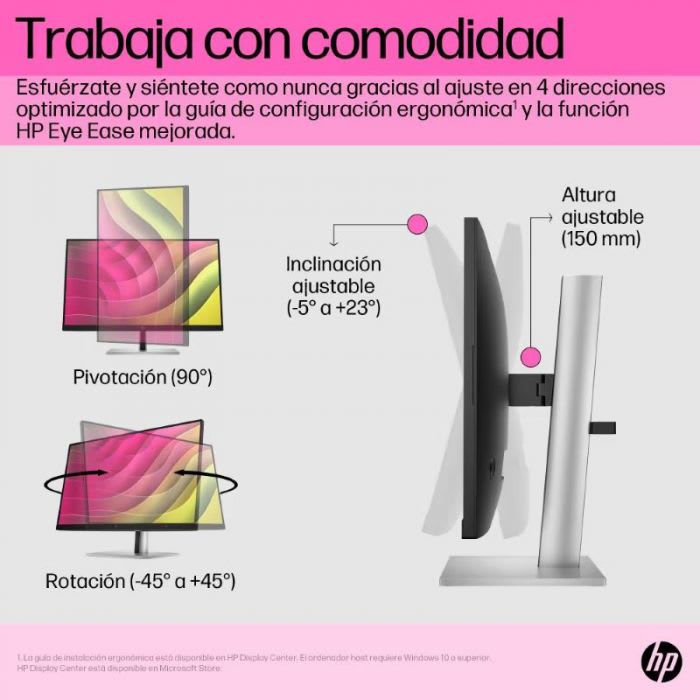 MONITOR HP E24t G5 TOUCH 23.8