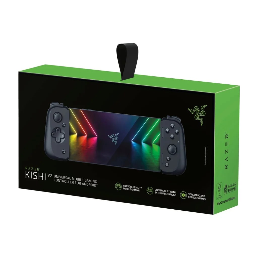 CONTROL DE JUEGOS RAZER KISHI 2 GEN ANDROID NEGRO (RZ06-04180100-R3U1) (NT8)2