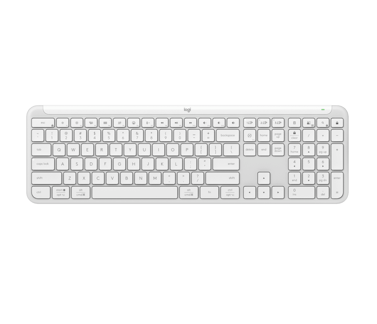TECLADO LOGITECH SLIM SILENT K950 SP BLANCO (920-012593) (NT8)2