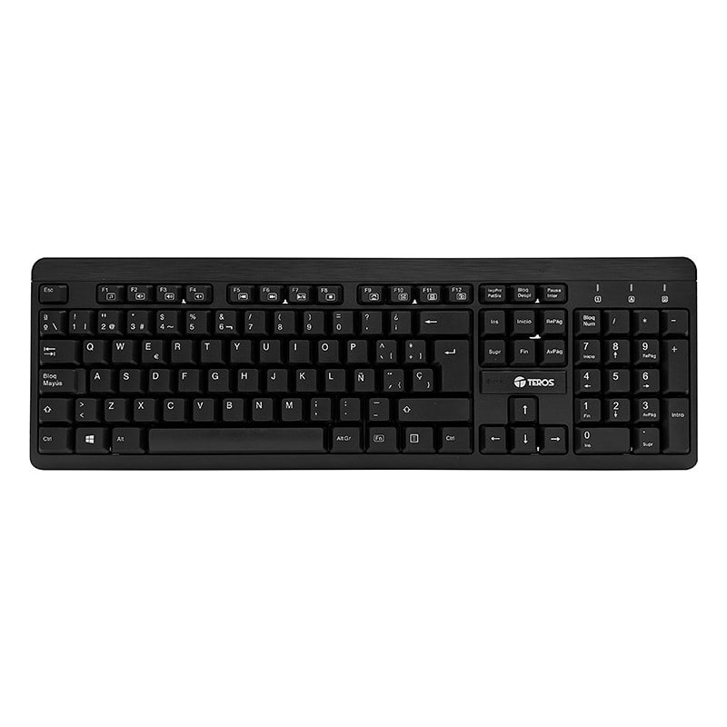 KIT TECLADO Y MOUSE INALAMBRICO TEROS USB-A (TE-4061N)2