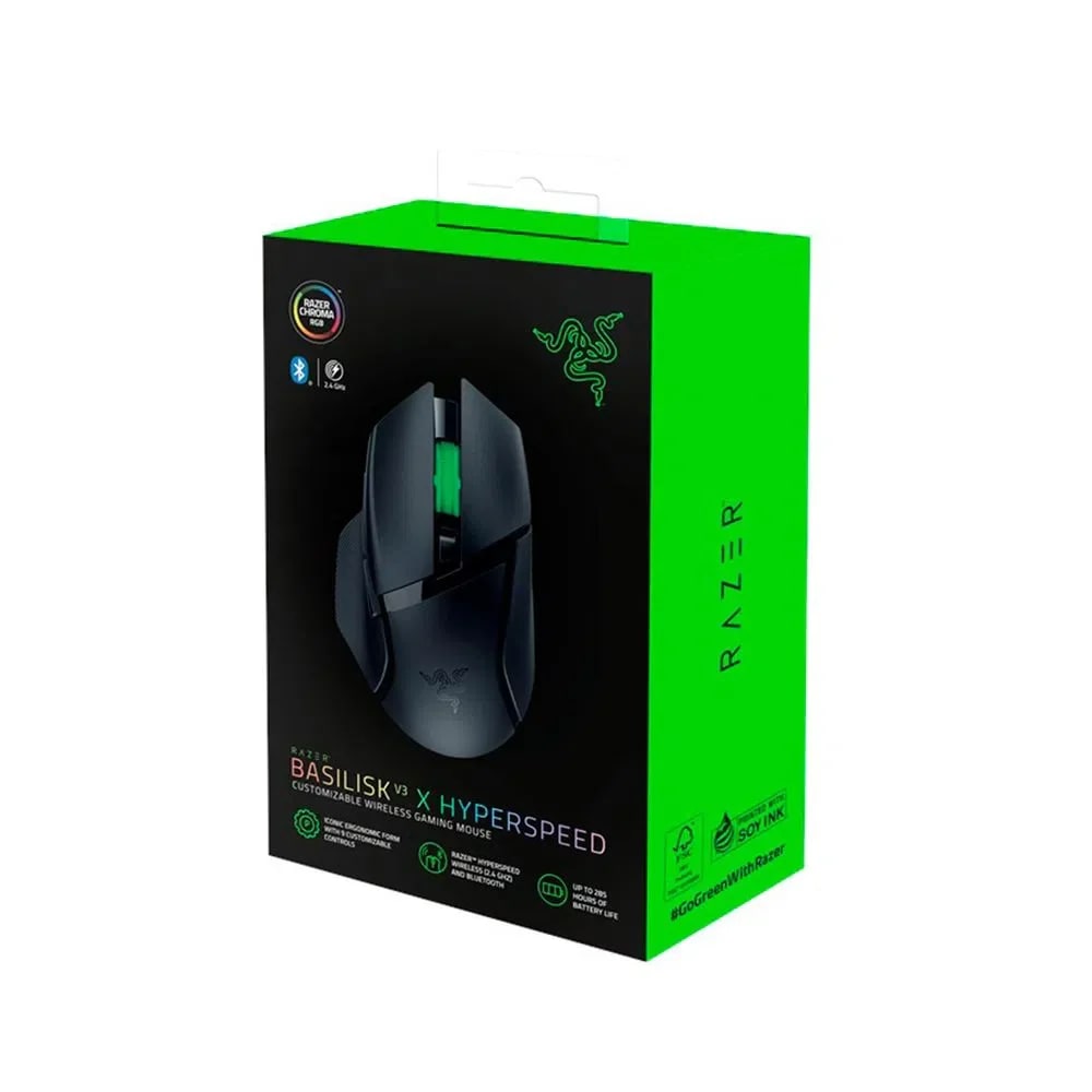 MOUSE RAZER BASILISK V3 HYPERSPEED WS / BT SWITCH MECHANICAL CHROMA NEGRO (RZ01-04870100-R3U1) (NT8)4