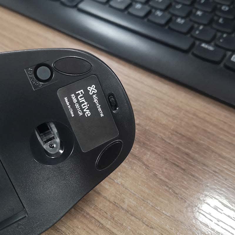 MOUSE KLIP XTREME BLUETOOTH FURTIVE (KMB-001GR)2