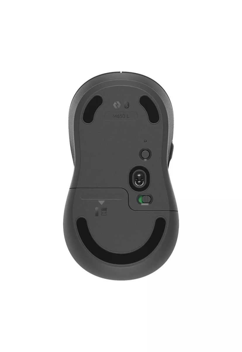 MOUSE LOGITECH SIGNATURE M650 SILENT LARGE WIRELESS/BLUETOOTH BLACK (910-006231) (NT8)3
