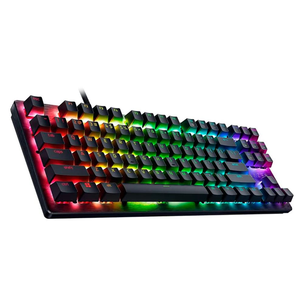 TECLADO RAZER HUNTSMAN V3 X TKL OPTO MECANICO SWITCH PURPLE SP CHROMA BLACK (RZ03-05021700-R311) NT82