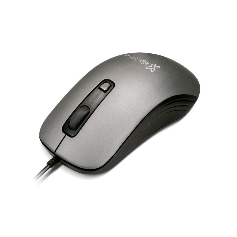 MOUSE WIRED USB GRAY 1600DPI SHADOW (KMO-111)1