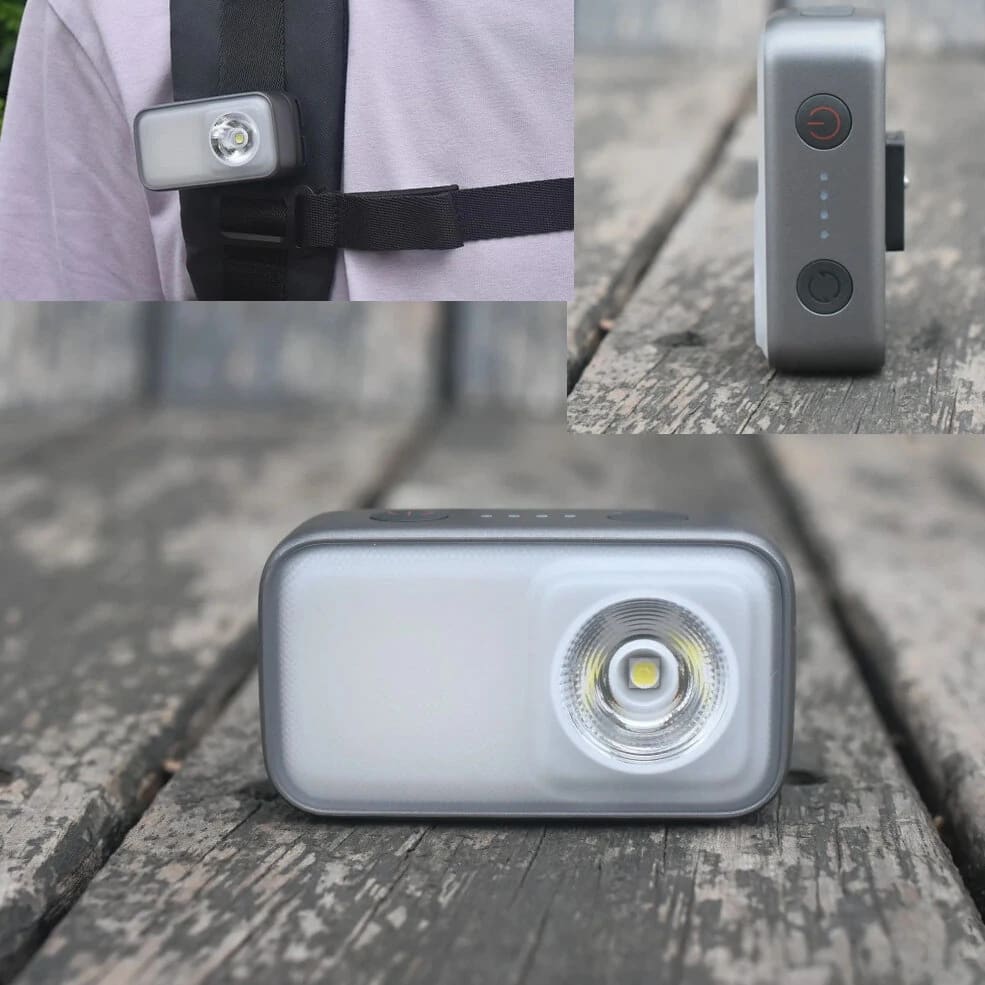 LINTERNA XIAOMI MIJIA OUTDOOR MULTIFUNCION MJHWDGND003QW PLATA (CN1271060NA8) (NT2)3