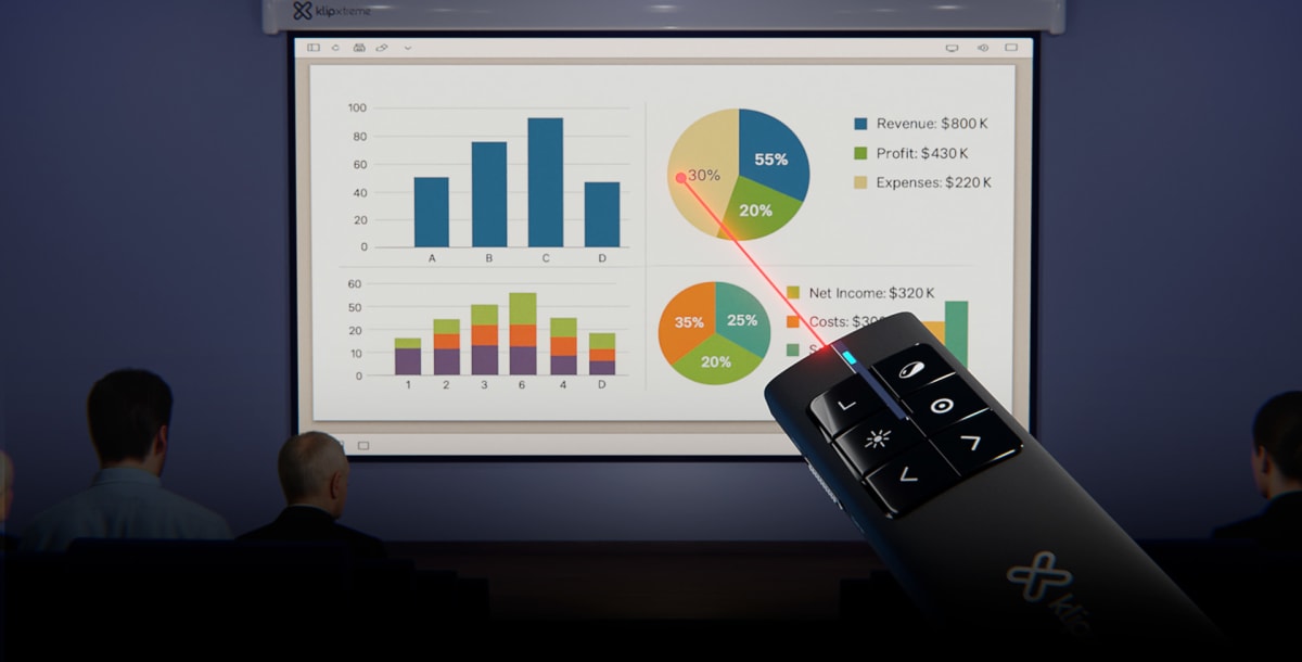 PUNTERO INALÁMBRICO KLIPXTREME SLIDEMASTER PRO (KPP-500) (NT3)3