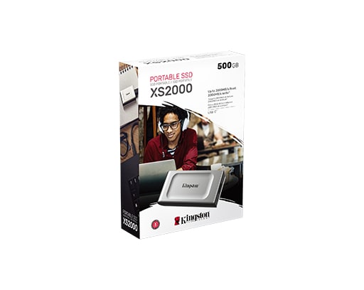 UNIDAD DE ESTADO SOLIDO EXTERNO KINGSTON XS2000 - 500GB - USB 3.2 (SXS2000/500G) (NT4)2