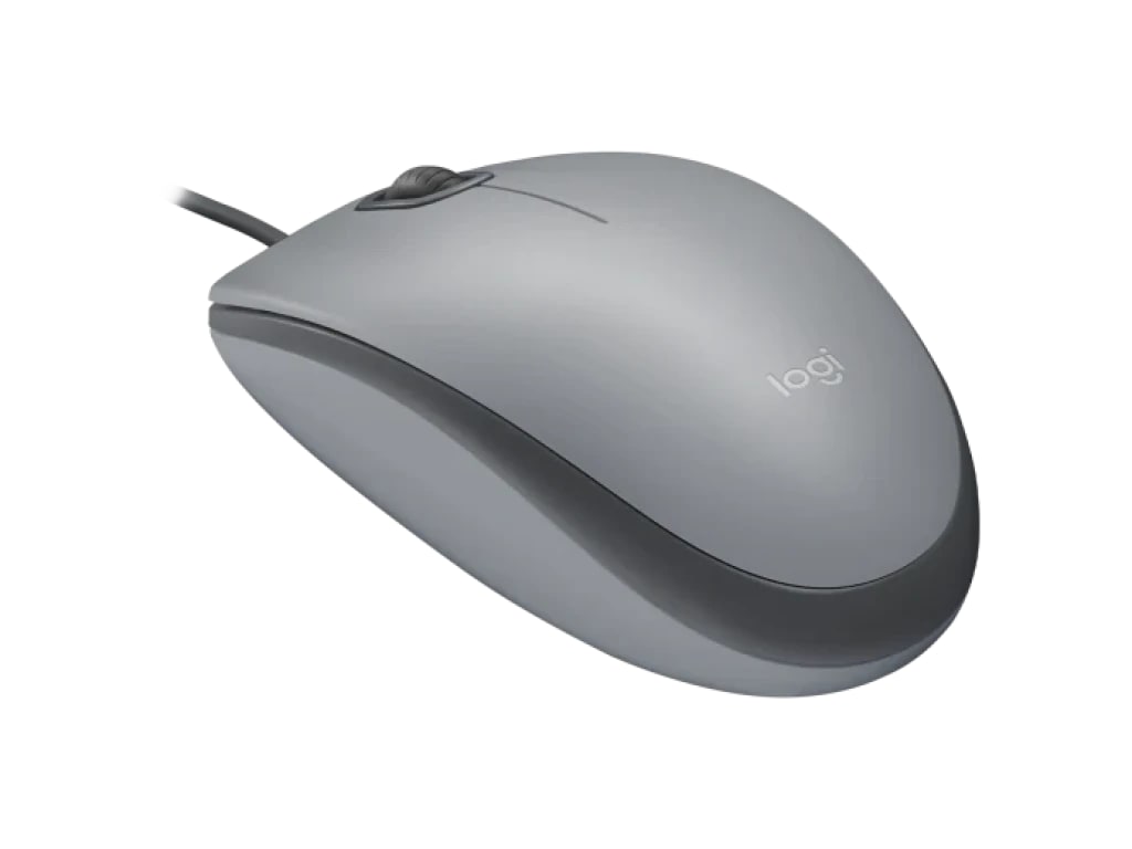 MOUSE LOGITECH M110 SILENT OPTICO USB SILVER (910-006757) (NT8) 1