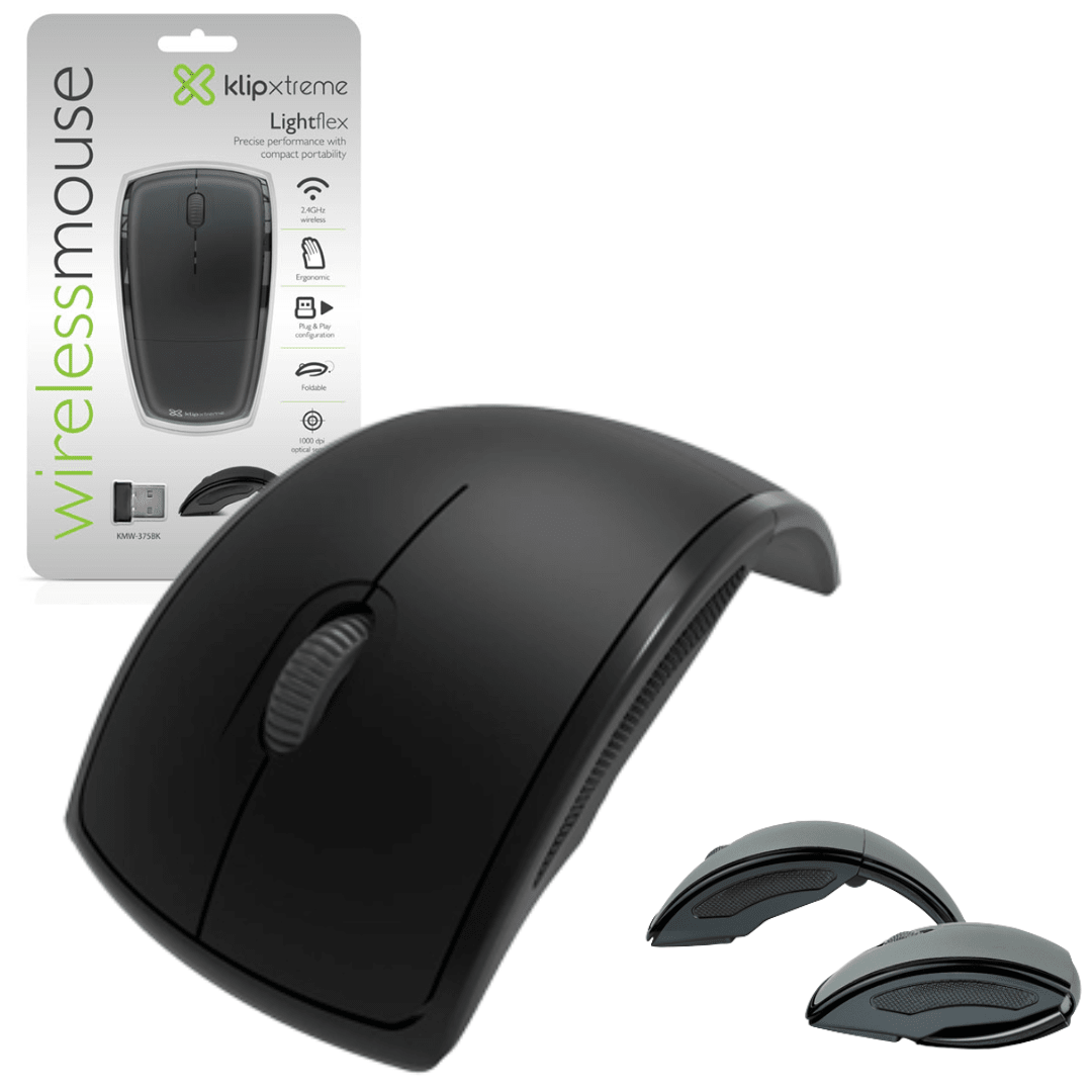 MOUSE KLIPXTREME LIGHTFLEX NEGRO (KMW-375BK) 0