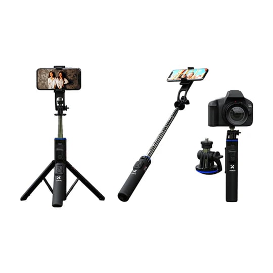 SELFIE STICK XTECH SNAPFLEX CON TRIPODE Y CONTROL REMOTO (XSS-211)3