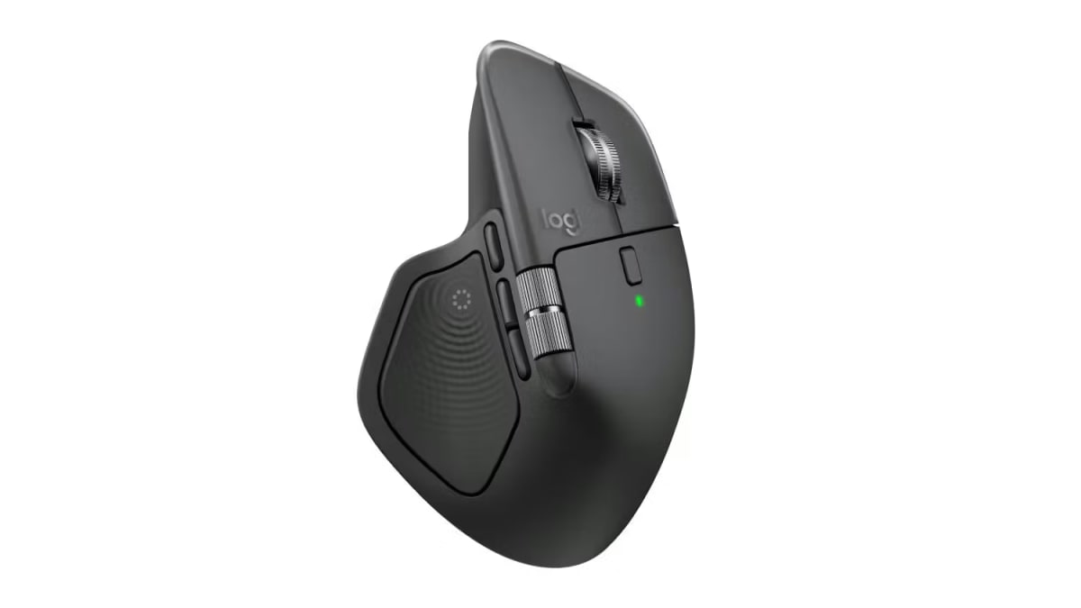MOUSE LOGITECH MX MASTER 4 WIRELESS CON USB-C/BT/8K DPI GRAPHITE (910-007565) (NT4)3