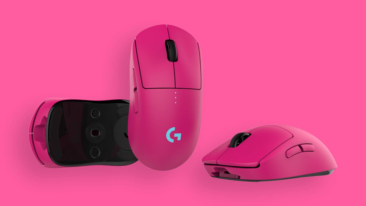 MOUSE LOGITECH G PRO X WIRELESS 25K MAGENTA (910-005954)7