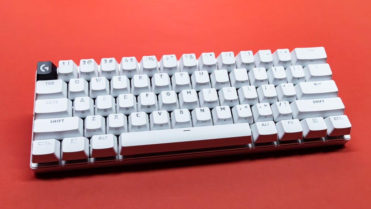 TECLADO LOGITECH G PRO X 60 LIGHTSPEED BT/ÓPTICO/65 HRS/RGB BLANCO (920-011921) (NT8)1
