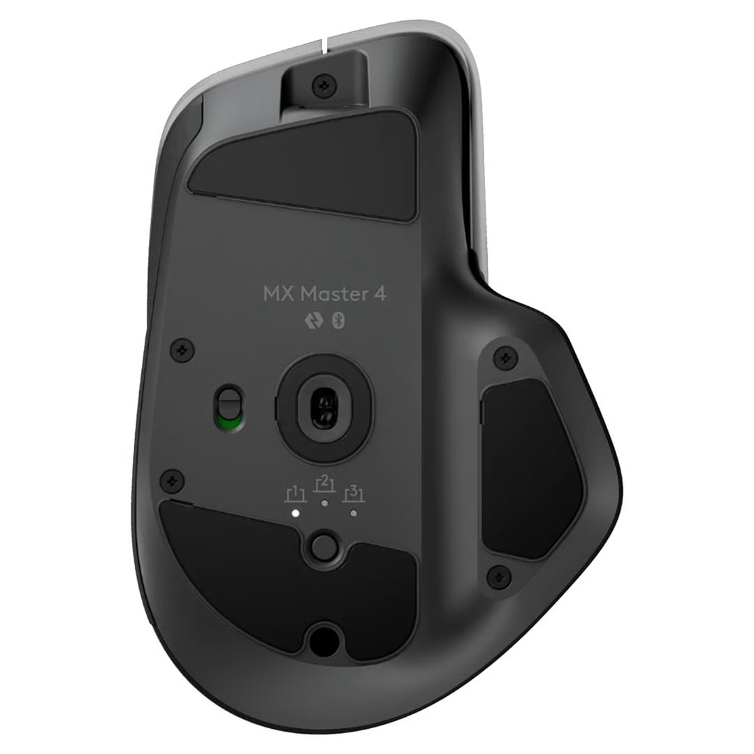 MOUSE LOGITECH MX MASTER 4 WIRELESS CON USB-C/BT/8K DPI GRAPHITE (910-007565) (NT4)4