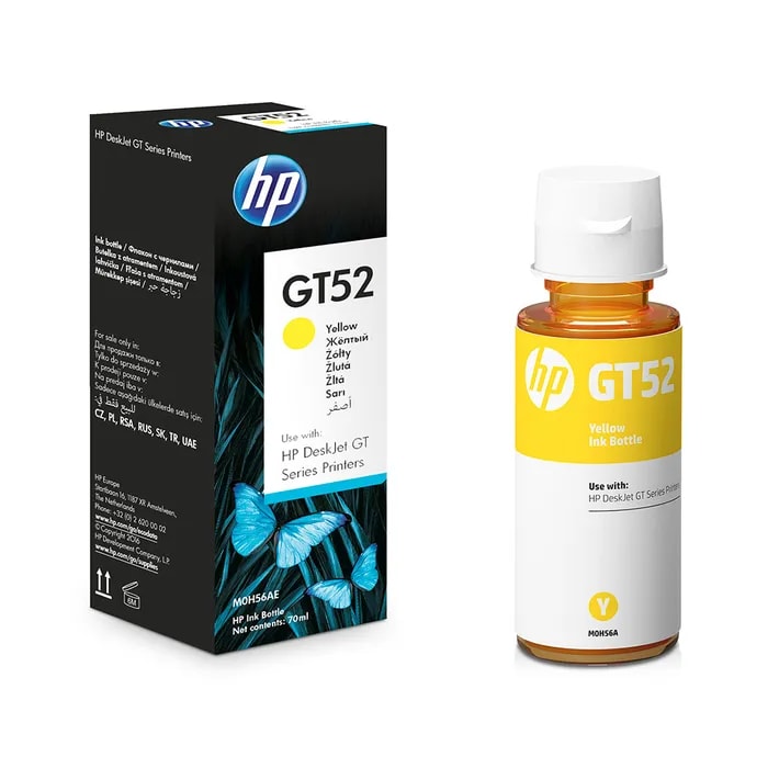 TINTA HP GT52 AMARILLO 70ML (M0H56AL) (NT3)2