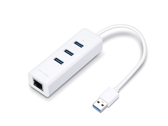 ADAPTADOR TPLINK UE330 USB CON HUB DE 3 PUERTOS USB 3.0 Y ADAPTADOR ETHERNET GIGABIT (0101502039) 3