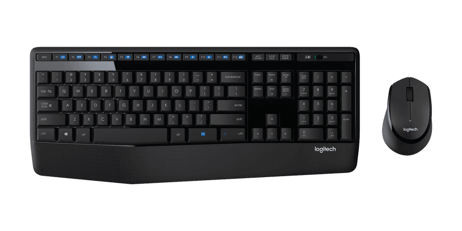 TECLADO LOGITECH + MOUSE MK345 WIRELESS USB SP BLACK (920-007820) NT83