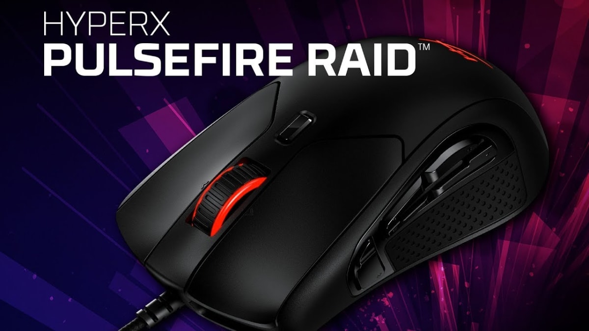MOUSE GAMER HYPERX PULSEFIRE RAID (HX-MC005B)4