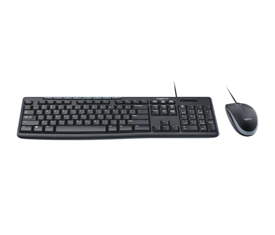 KIT TECLADO + MOUSE LOGITECH MK200 MEDIA CORDED (920-002716)2