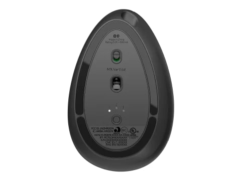MOUSE LOGITECH MX VERTICAL ADVANCED ERGONOMIC WIRELESS/BLUETOOTH USB-C BLACK (910-005449)4