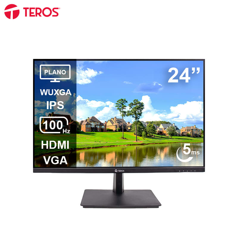 MONITOR PLANO TEROS TE-2420CS, 24