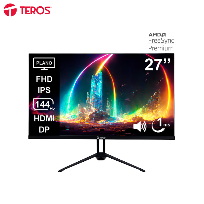 MONITOR PLANO TEROS TE-2714S, 27