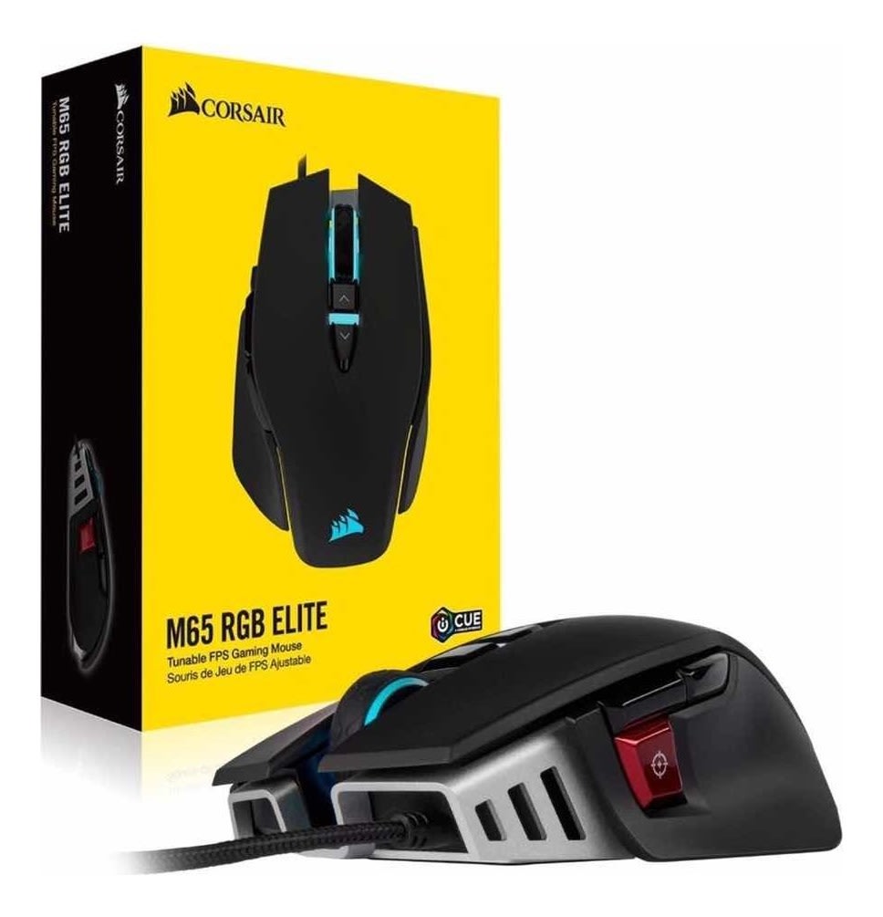 MOUSE CORSAIR M65 RGB ELITE( CH-9309011-NA)16
