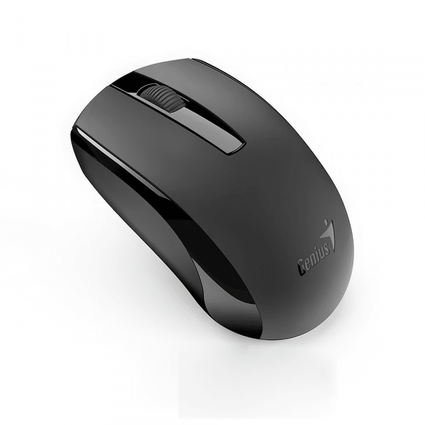 MOUSE GENIUS ECO-8100 RECARGABLE WIRELESS BLUEEYE BLACK (31030046400) (NT8)2