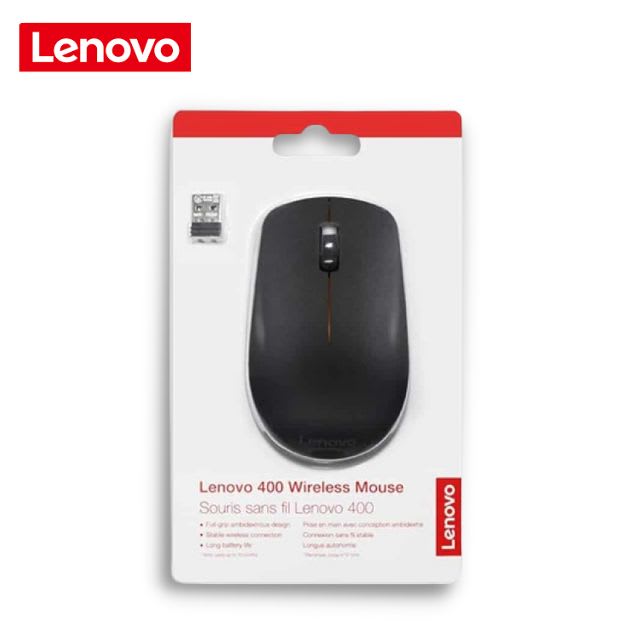 MOUSE INALAMBRICO LENOVO 400 NEGRO (GY50R91292)4