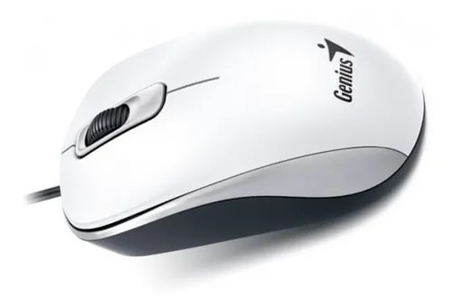 MOUSE GENIUS DX-110 USB OPTICO 1000 DPI WHITE (31010116102) (NT8)5