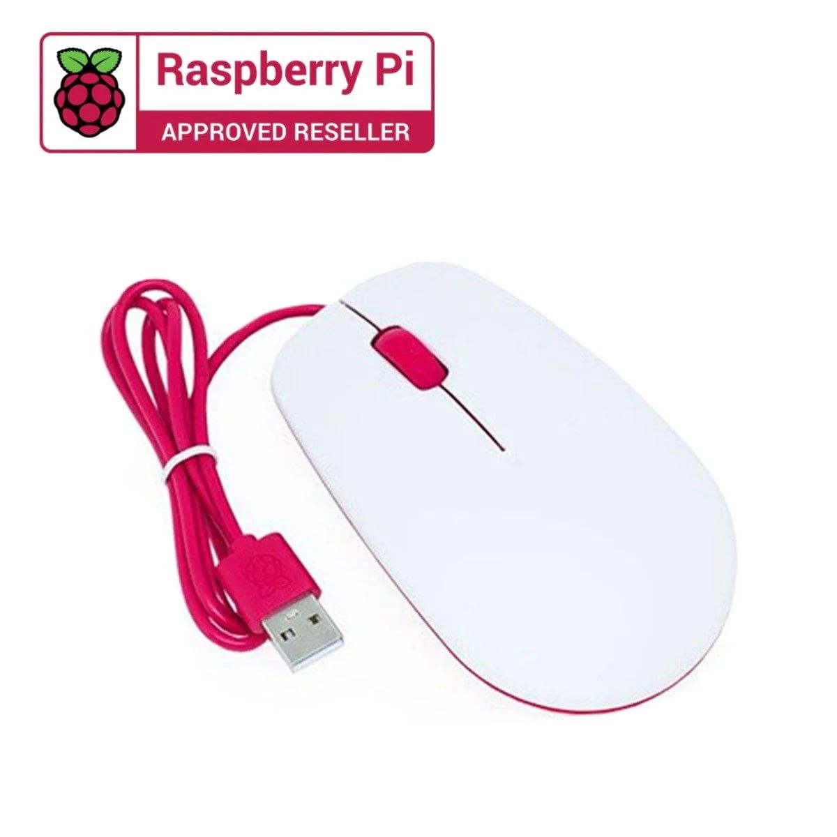 MOUSE RASPBERRY PI BLANCO 0