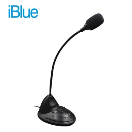 MICROFONO IBLUE DESKTOP V2 MULTIMEDIA BLACK (46169-BK) 0