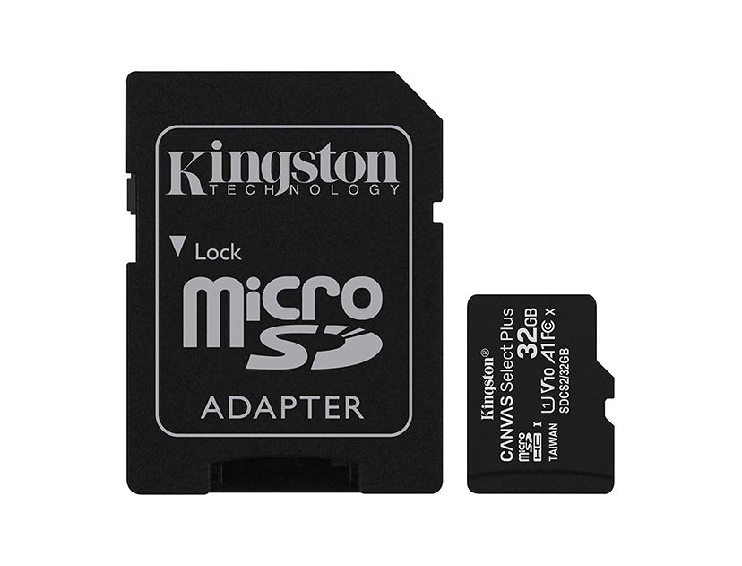 MEMORIA MICRO SD KINGSTON 32GB C/ CARD ADAPTADOR (SDCS2/32GB)2