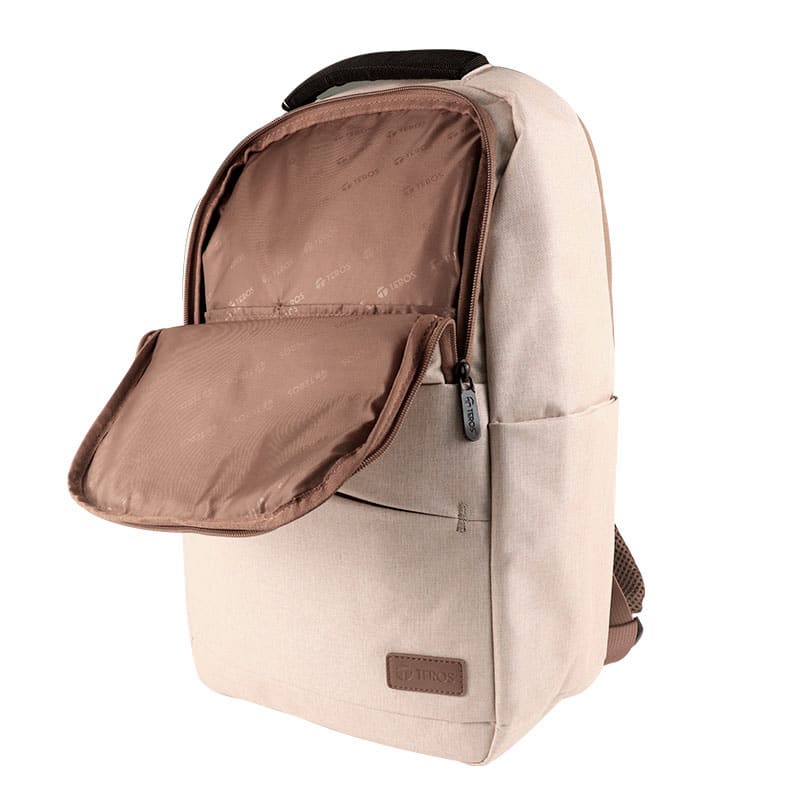 MOCHILA TEROS CITY BEIGE 15.6'' (TE-ACS9012BG)6