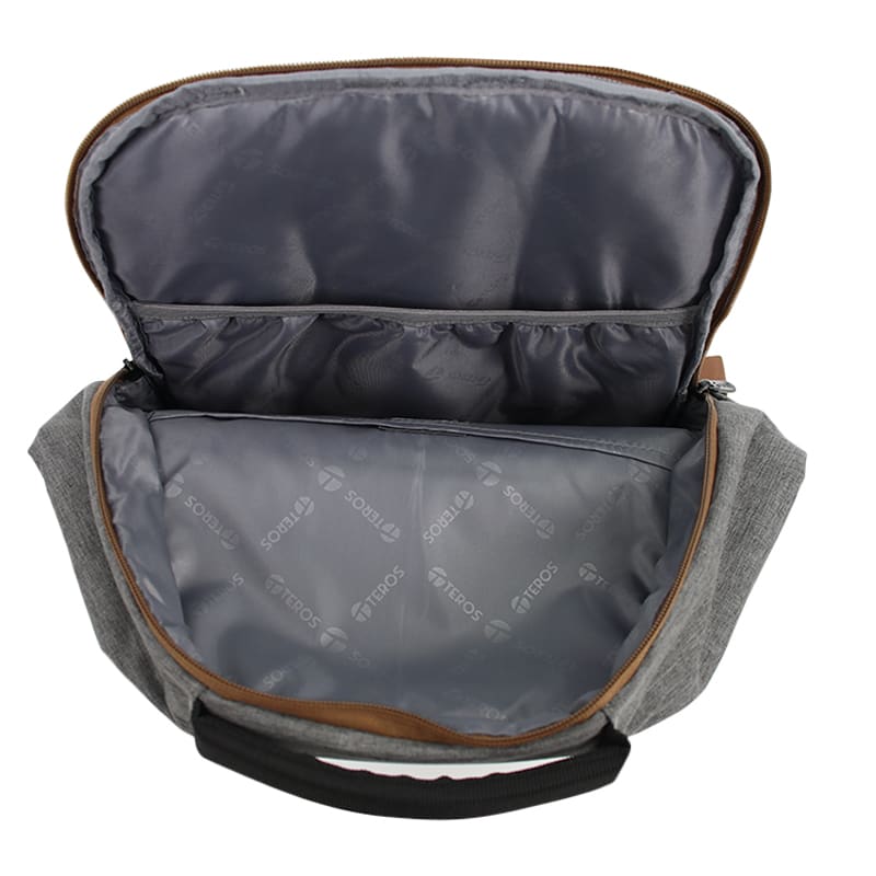 MOCHILA TEROS CITY GREY 15.6'' (TE-ACS9023GR)2