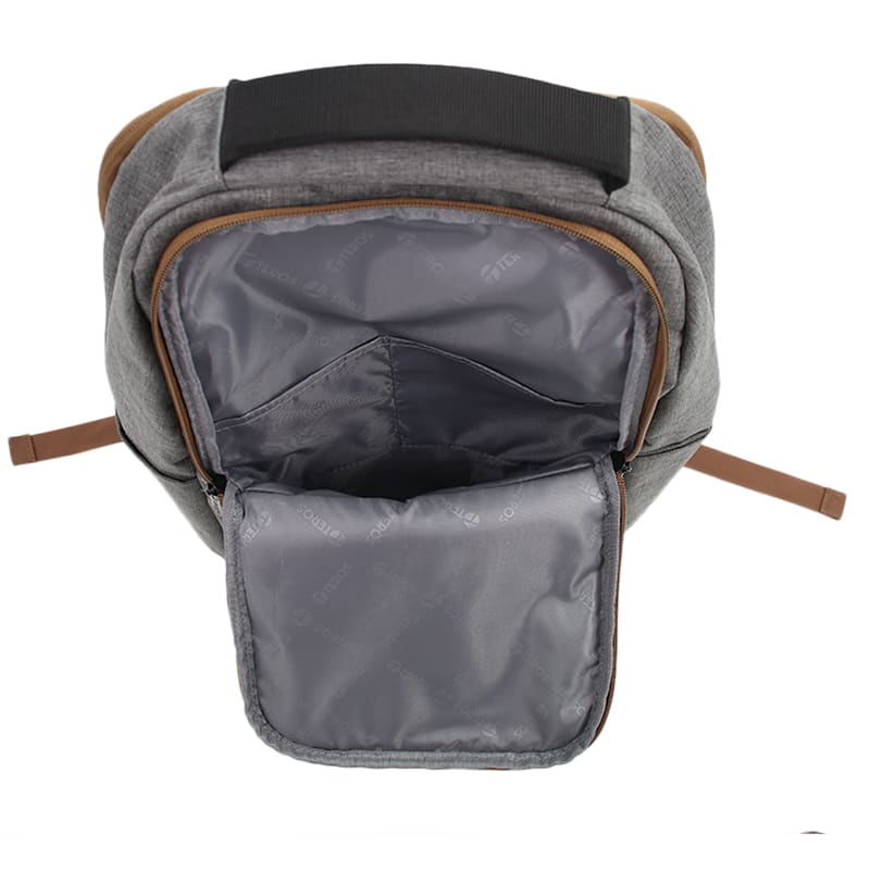 MOCHILA TEROS CITY GREY 15.6'' (TE-ACS9023GR) (NT4)4