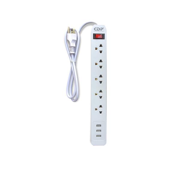 REGLETA CDP SUPRESOR DE PICO R-SS5I 220V, 1250W / 2200W (R-SS5I) 1