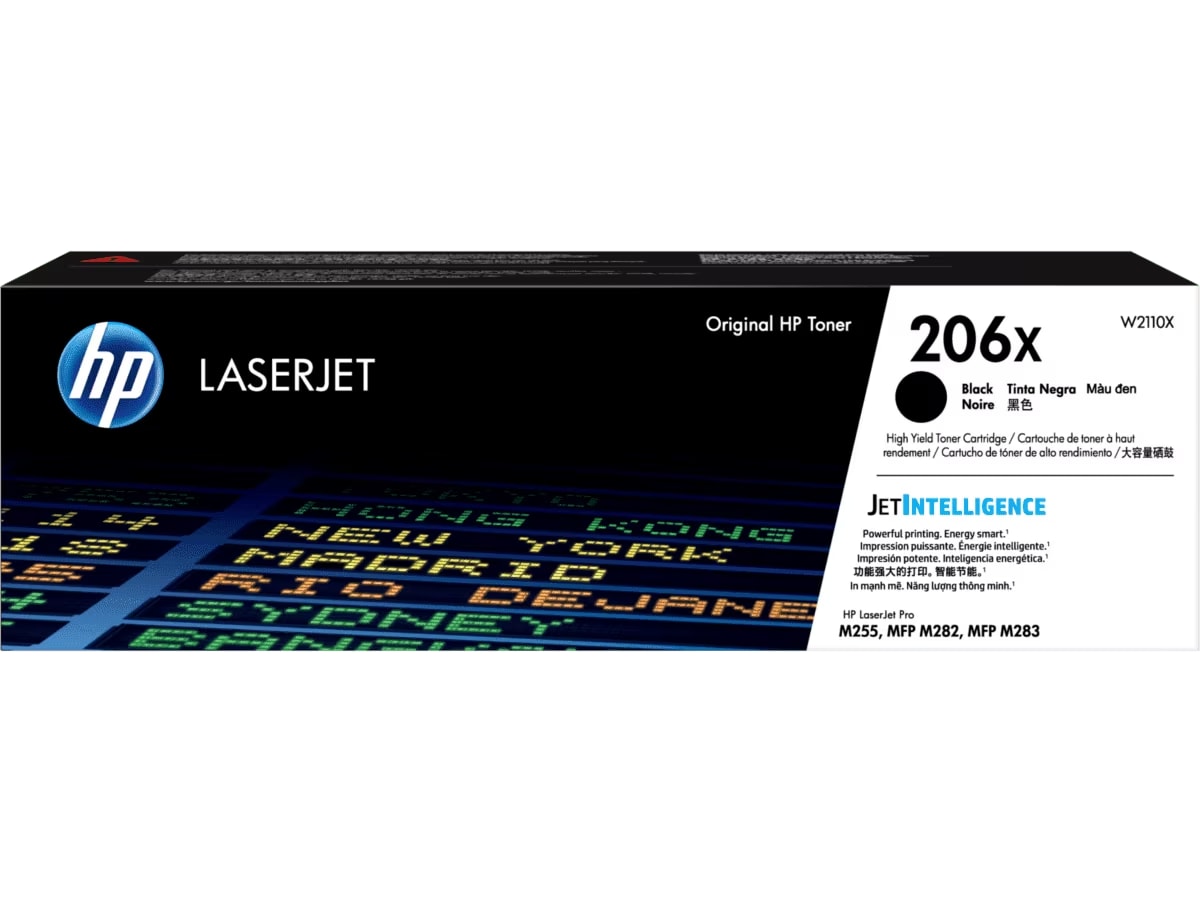 TONER HP  206X LASERJET PRO M255 NEGRO (W2110X) (NT18) 0