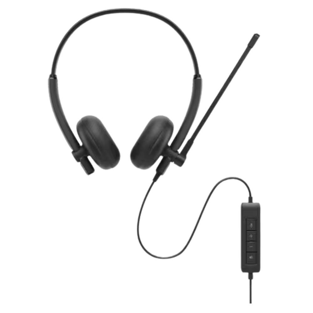 AURICULAR ESTÉREO DELL WH125 CABLEADO SOBRE LA OREJA COLOR NEGRO (520-BBLL) (NT7) 3