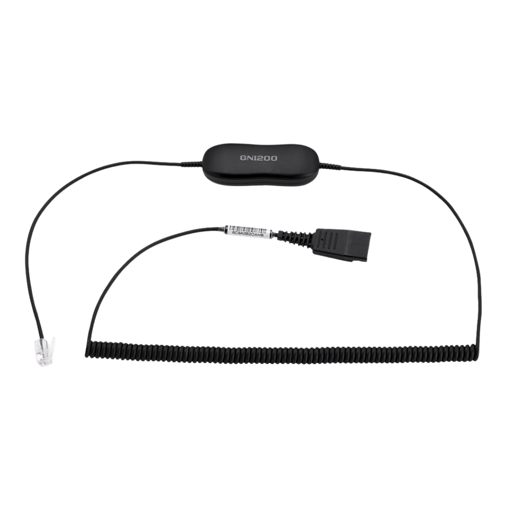 CABLE JABRA GN1218 AC ATTENUATION COILED 2M (88011-102) (NT3) 0