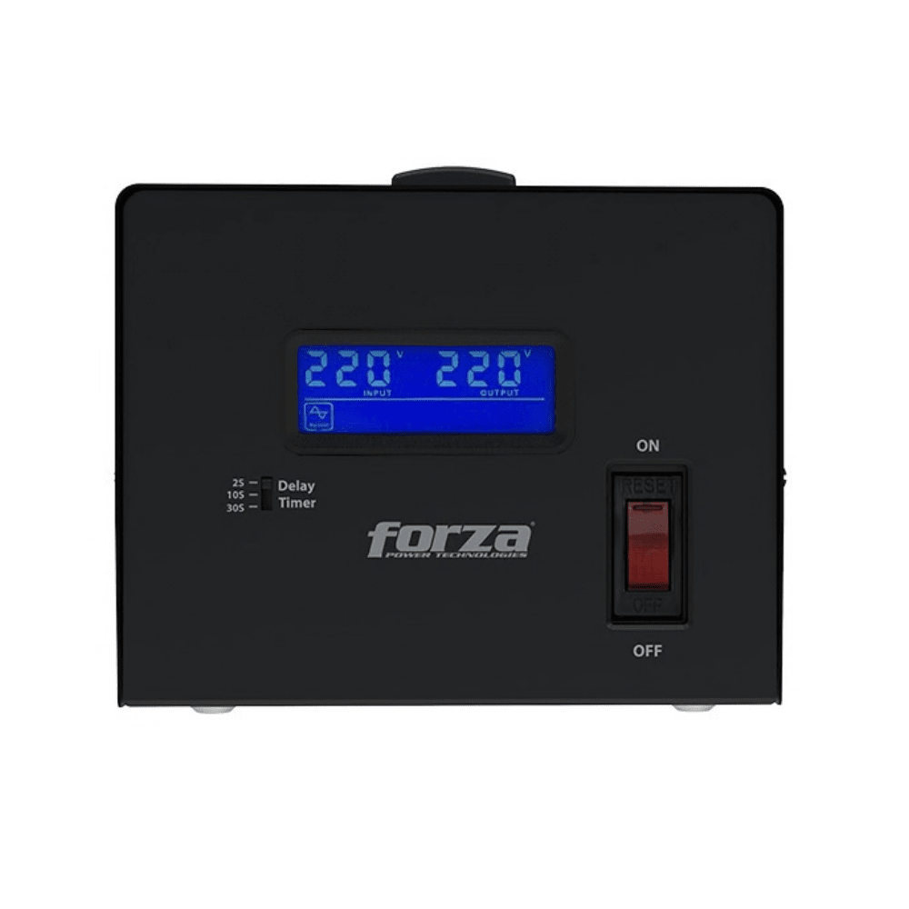 ESTABILIZADOR FORZA FVR-6002 6000VA 3000W 3T NEMA UNIV (FVR-6002) (NT6)2